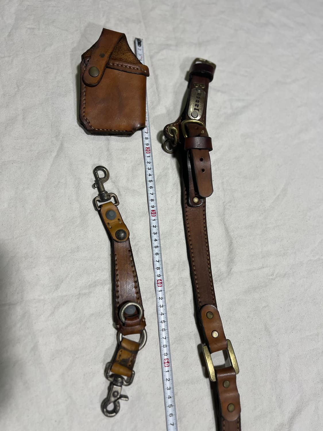 통가죽 벨트세트 상품이미지4