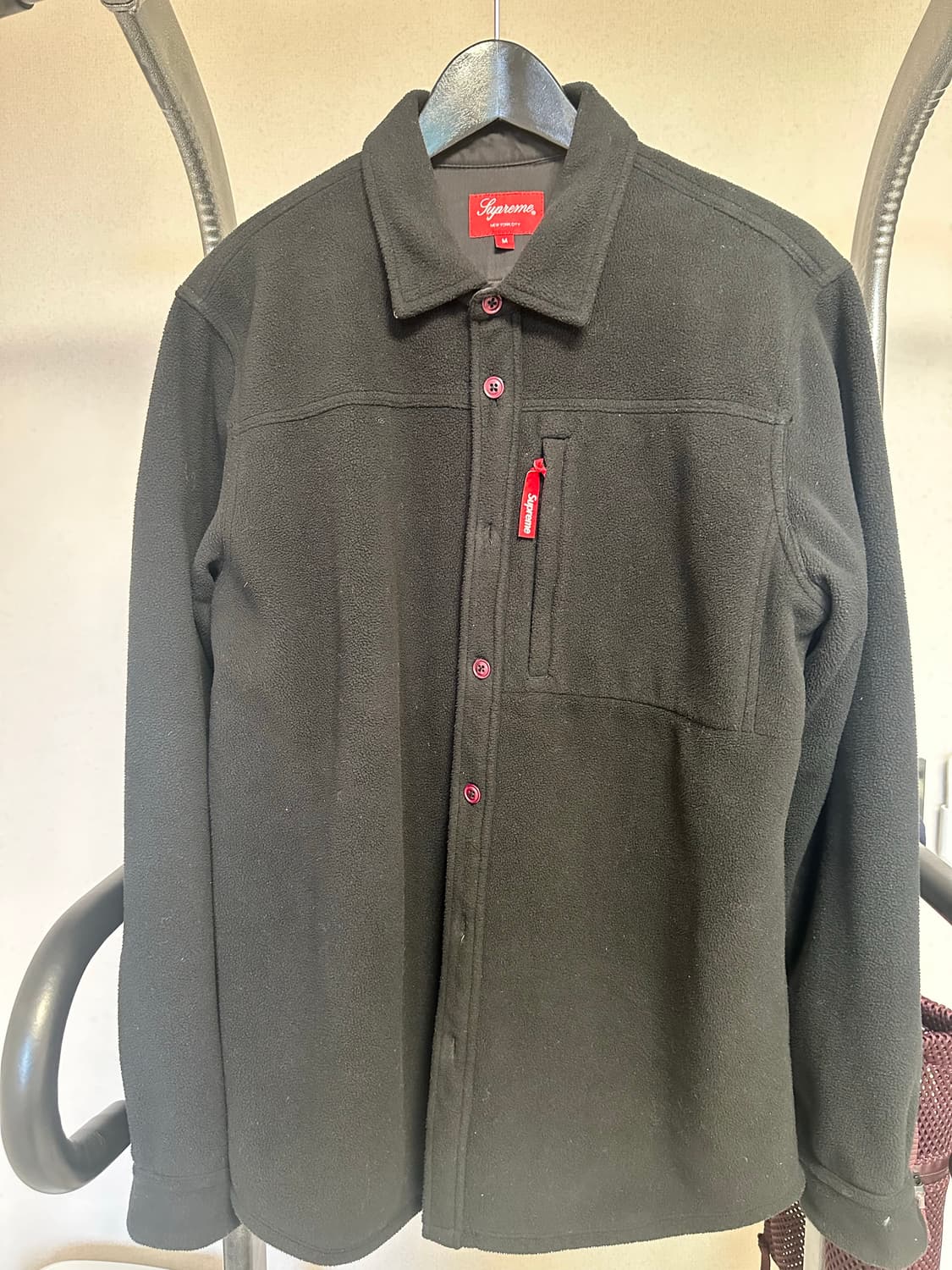 정품 Supreme polartec fleece shirt  판매합니다 상품이미지1