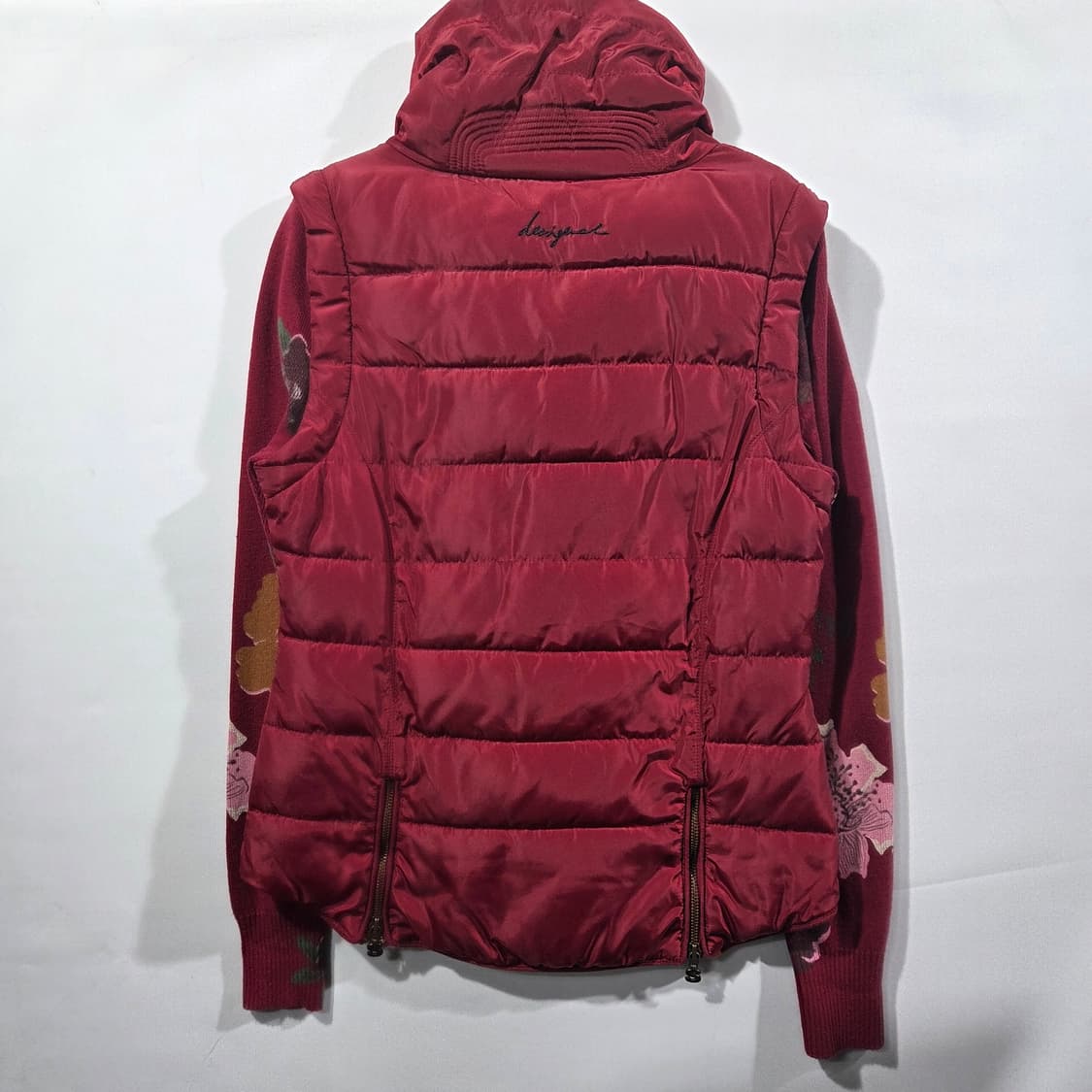 [Desigual] 데시구알 오리엔탈 플라워 베스트 점퍼 상품이미지2