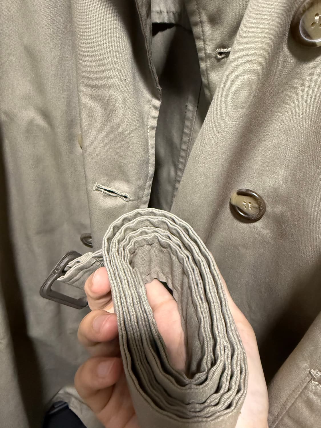 빈티지 트렌치코트 상품이미지5