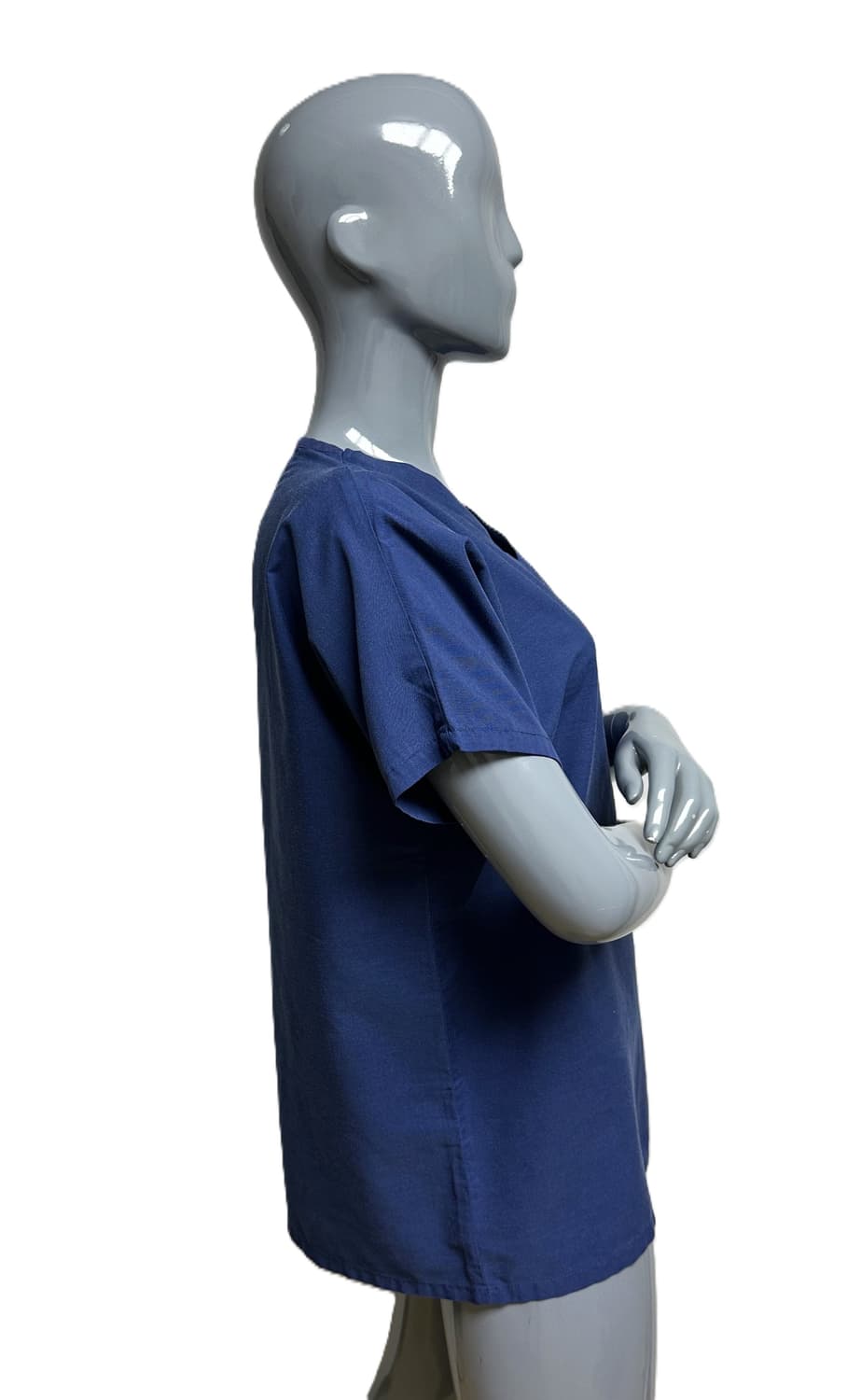 미국 미군 여군용 수술복 간호사 군의관 브이넥 반팔 티셔츠 (S) 상품이미지4