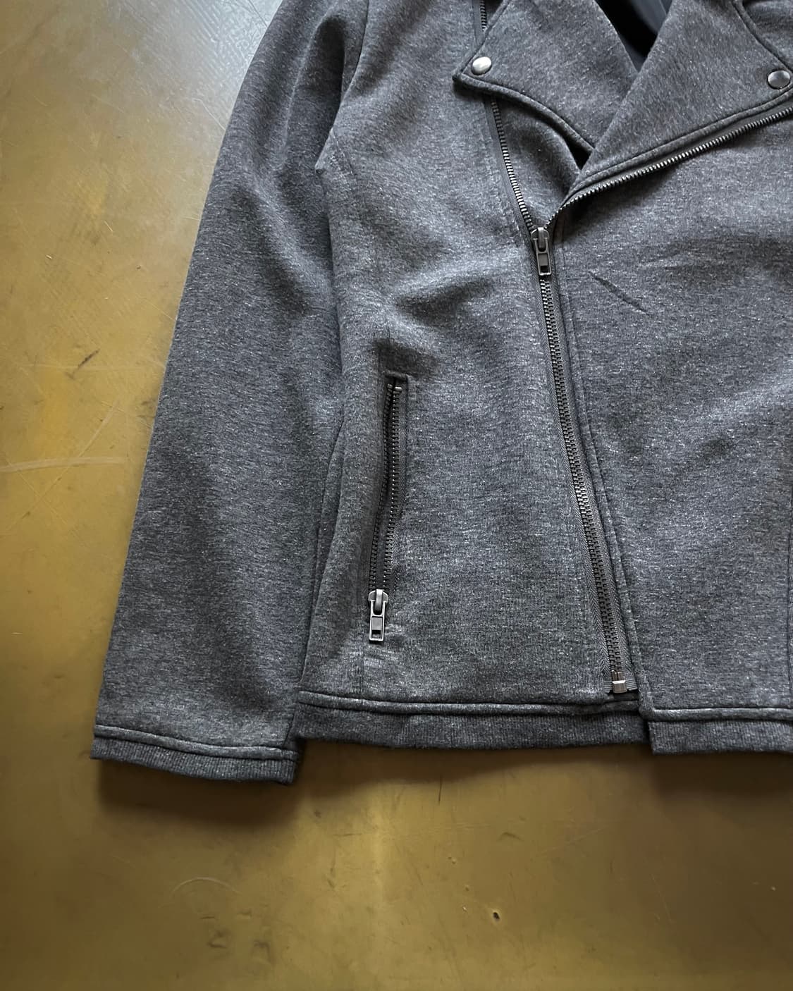 Imp Japan Gothic Gray Sweat Rider Jacket 상품이미지6