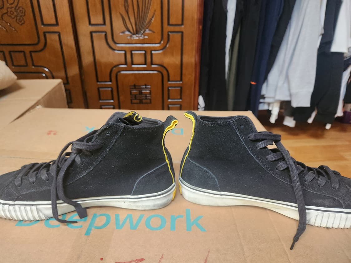 내셔널지오그래픽 블랙 하이탑 스니커즈 270 상품이미지2