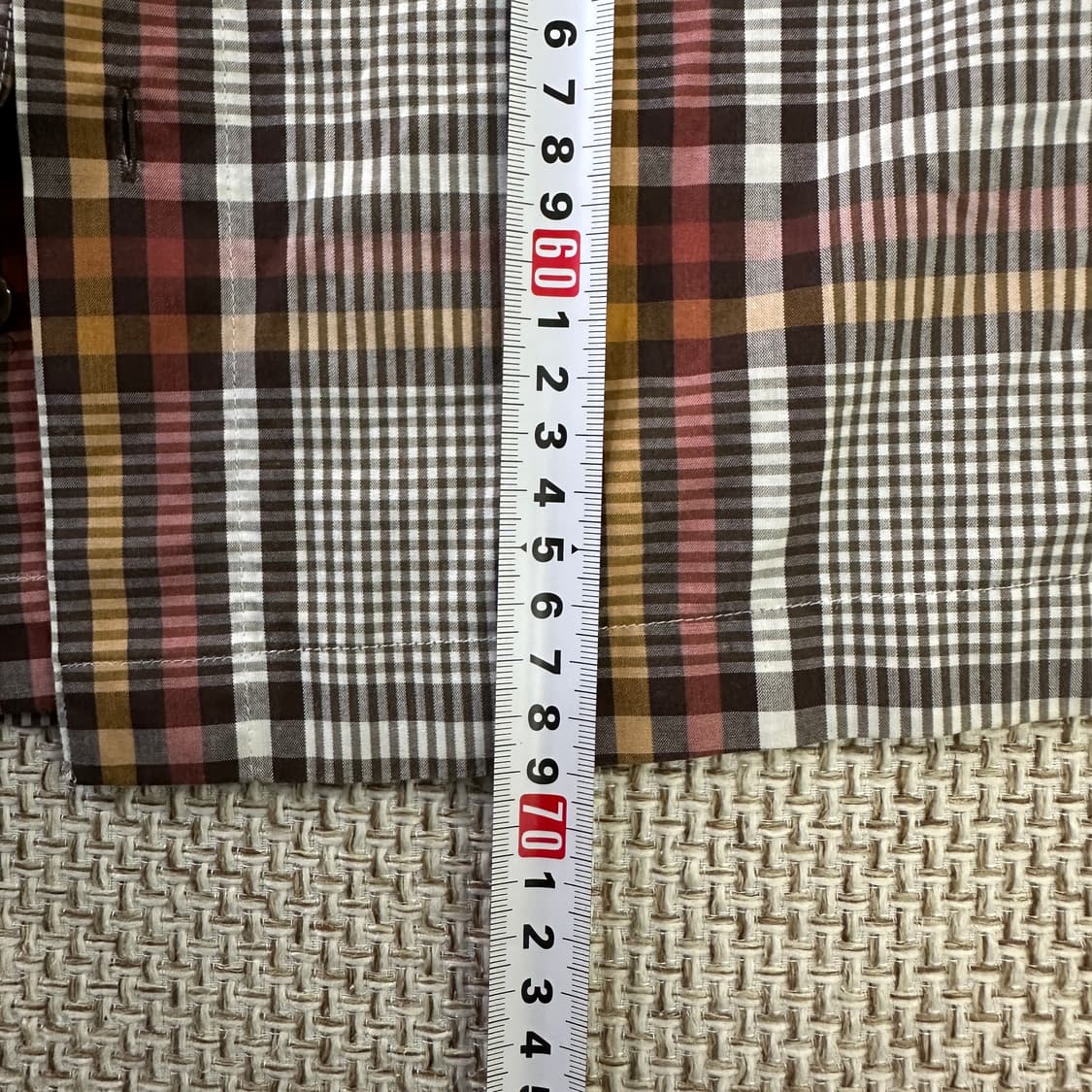 95 닥스 체크패턴 반팔 셔츠 0420D 상품이미지6