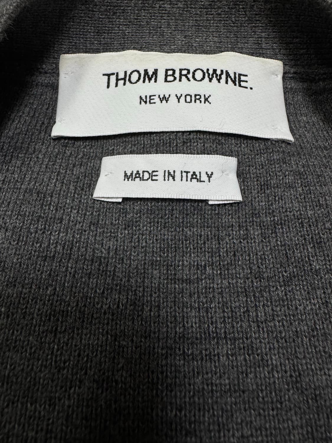 톰브라운 밀라노스티치 사선 가디건 3사이즈 상품이미지2