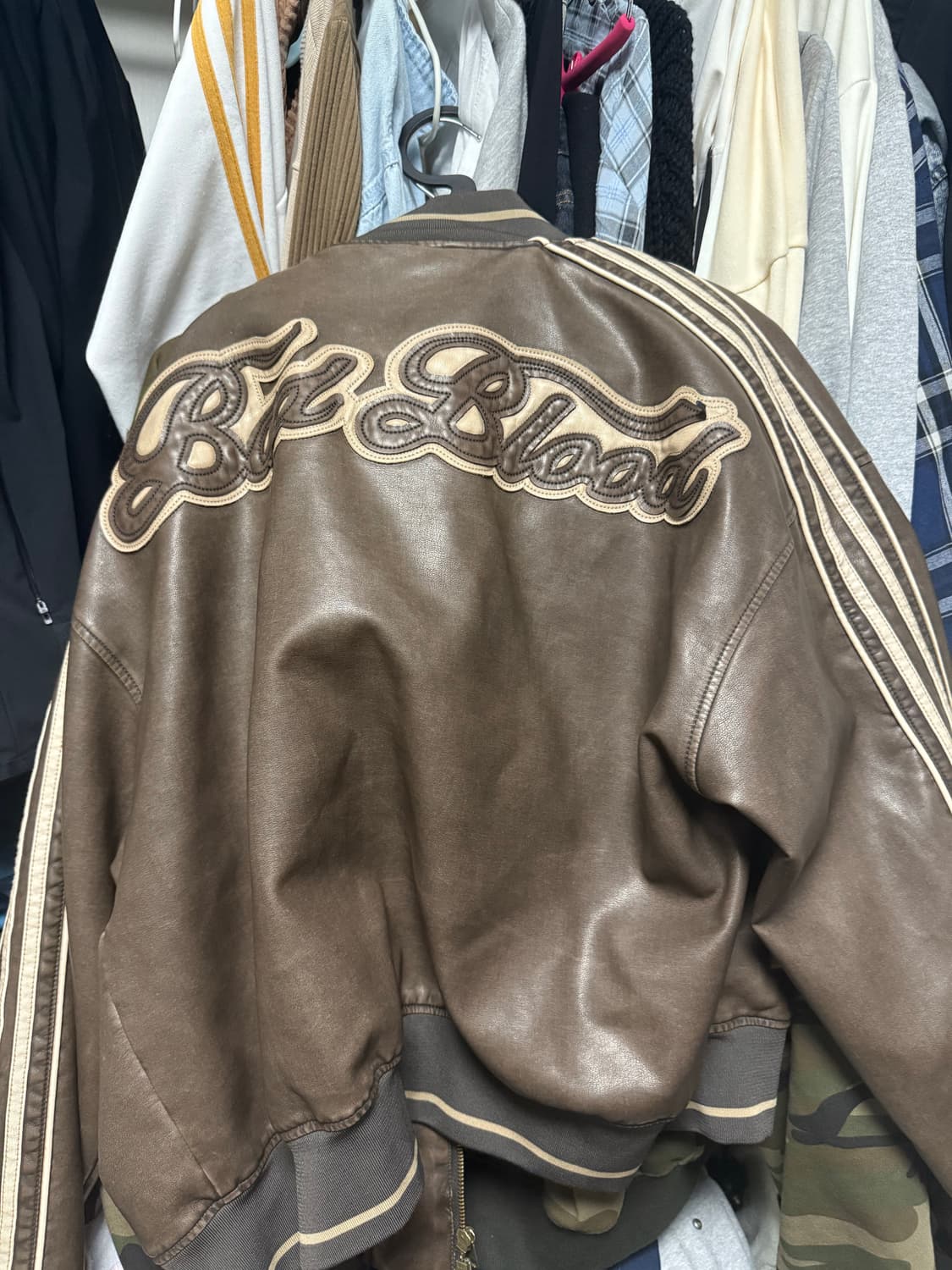 단종품절상품 ) 배드블러드 가죽자켓 상품이미지1