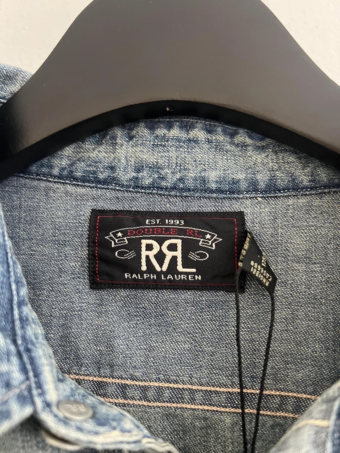 더블알엘 샴브레이셔츠 상품이미지2