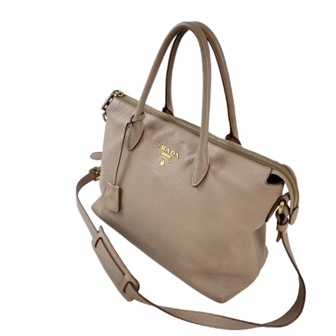정품 프라다 비텔로 다이노 베이지 2-WAY 백 상품이미지4