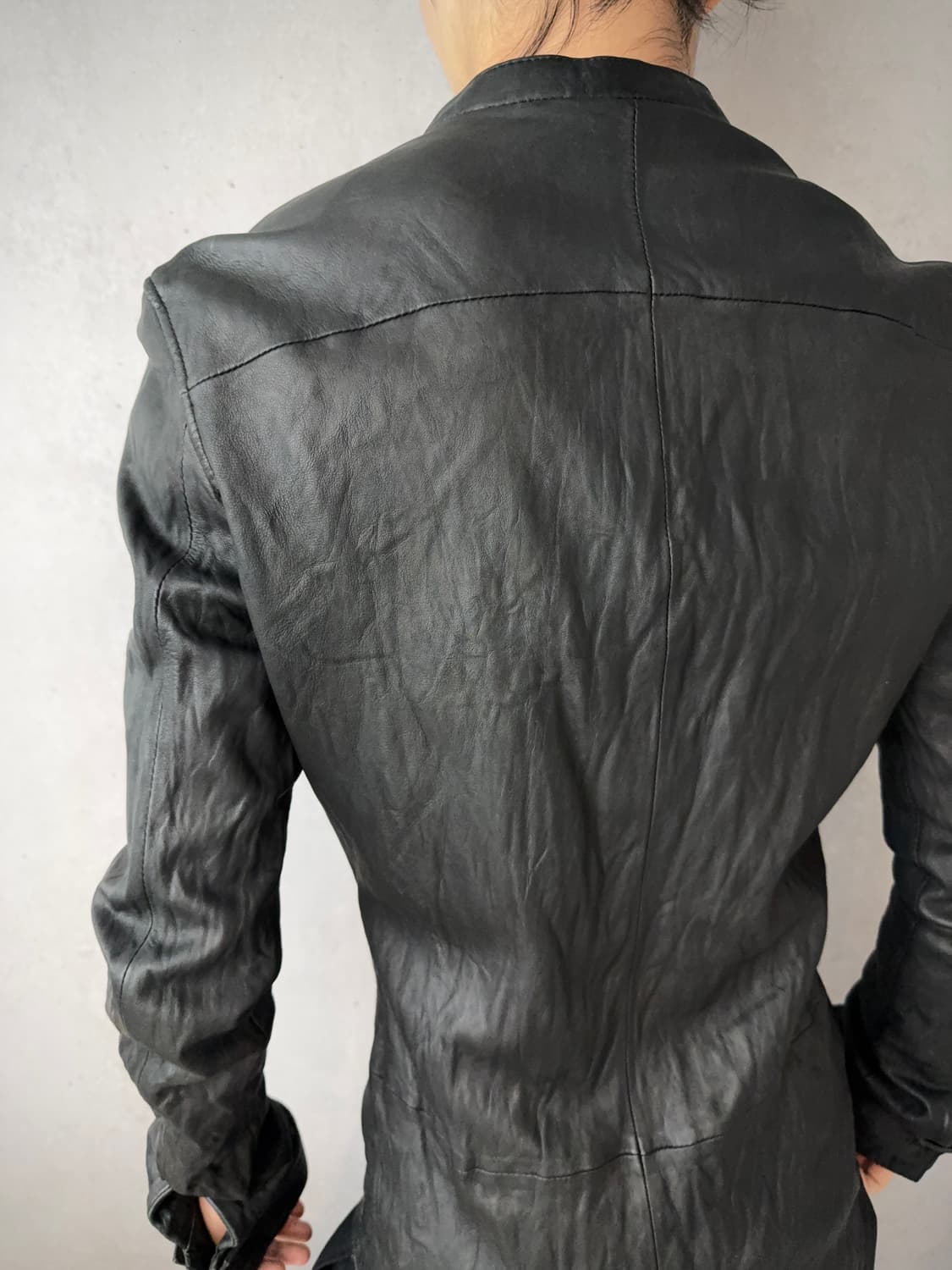 Julius leather shirt jacket 상품이미지4