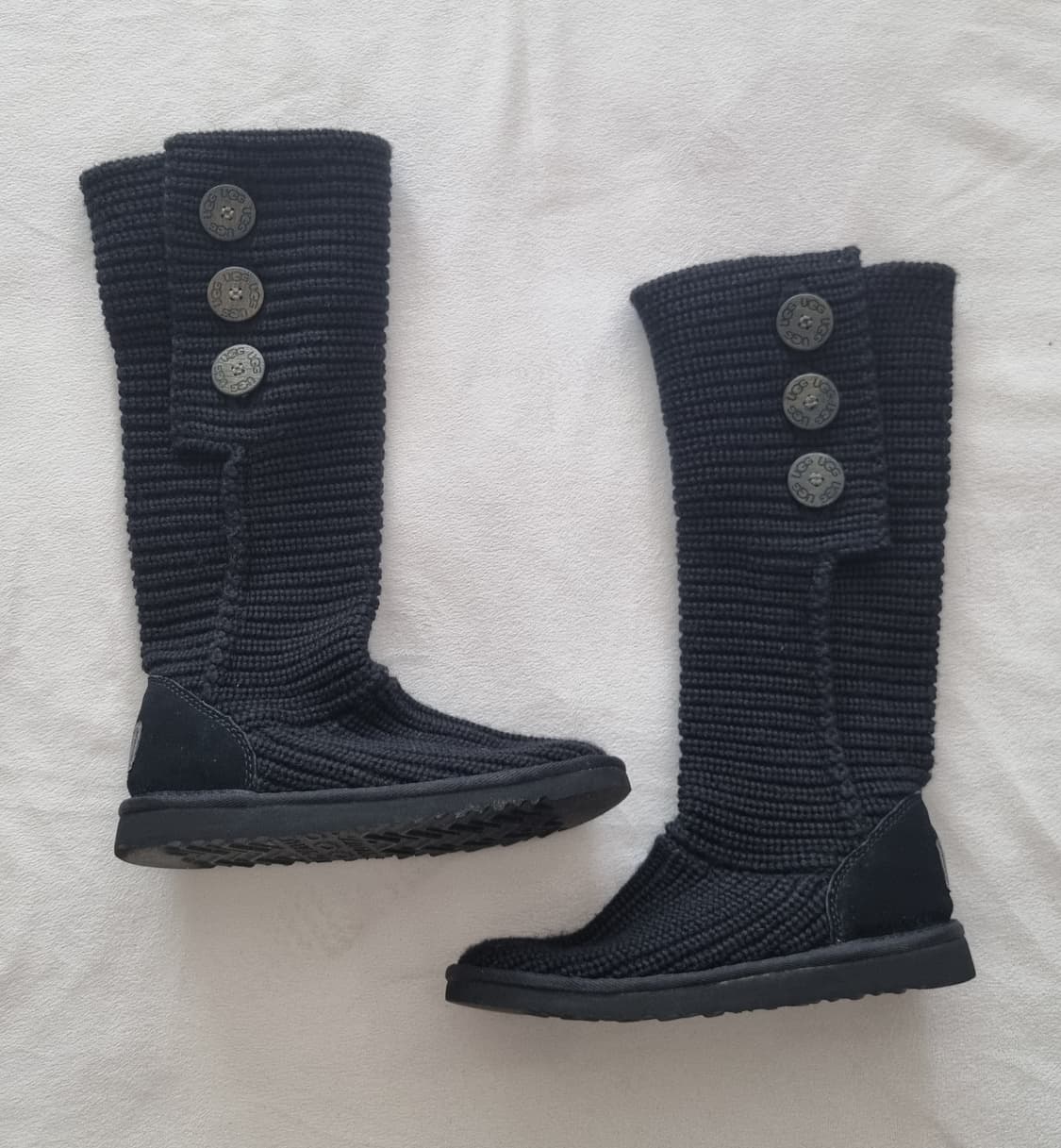 어그 니트 카디 블랙 부츠 상품이미지1