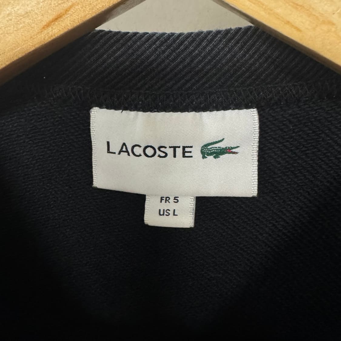 라코스테 로고 라운드 맨투맨 상품이미지3