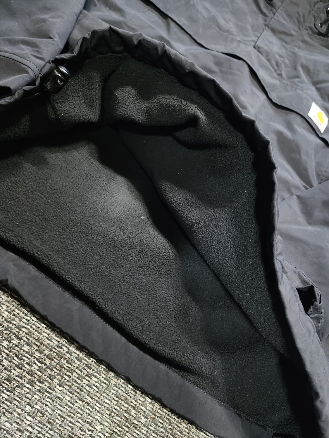 칼하트 님부스 아노락 후드 블랙 M 상품이미지5