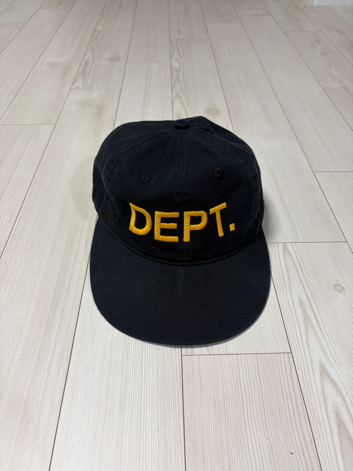 갤러리디파트먼트 DEPT 자수로고 공용 볼캡 DH-90147 BLCK 상품이미지1