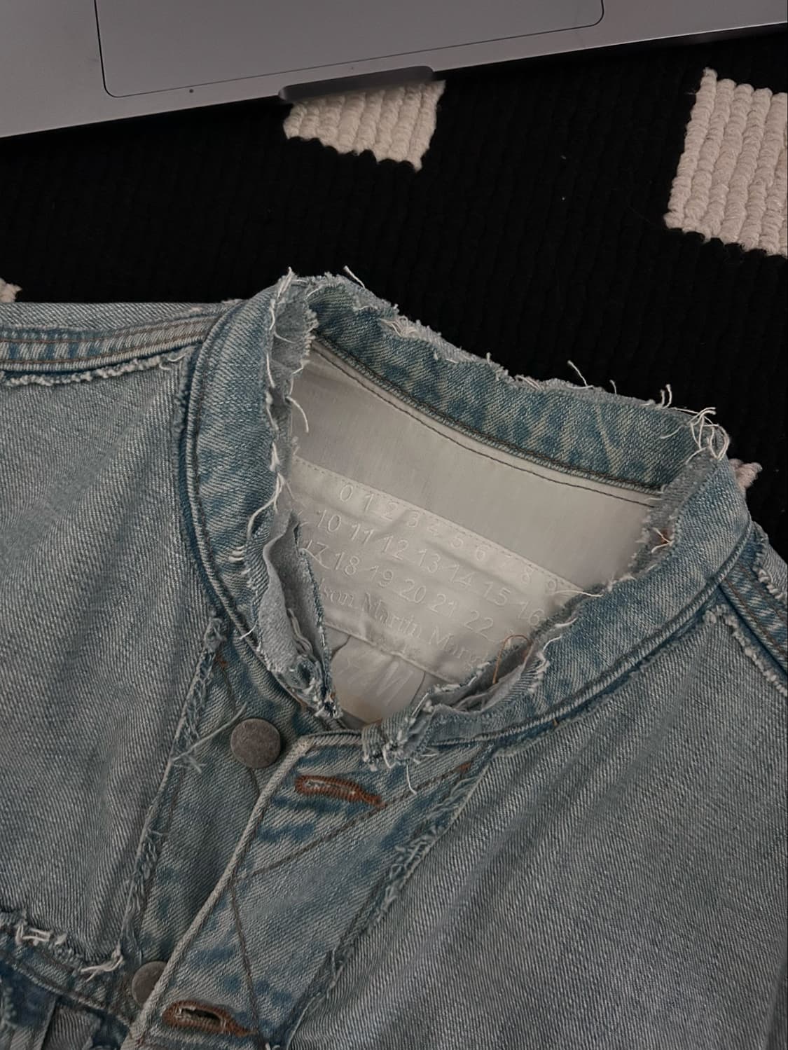 마르지엘라 h&m 데님 청자켓 상품이미지9