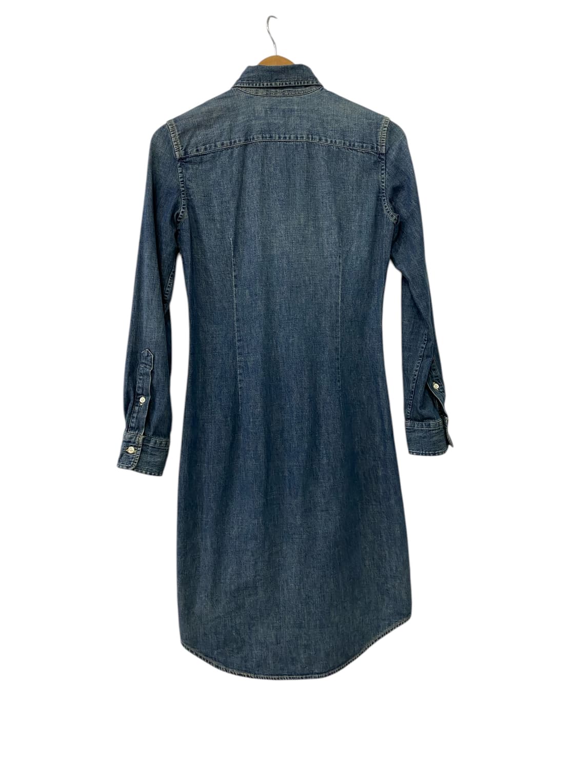 여성용 폴로 데님 원피스(XS) 상품이미지2