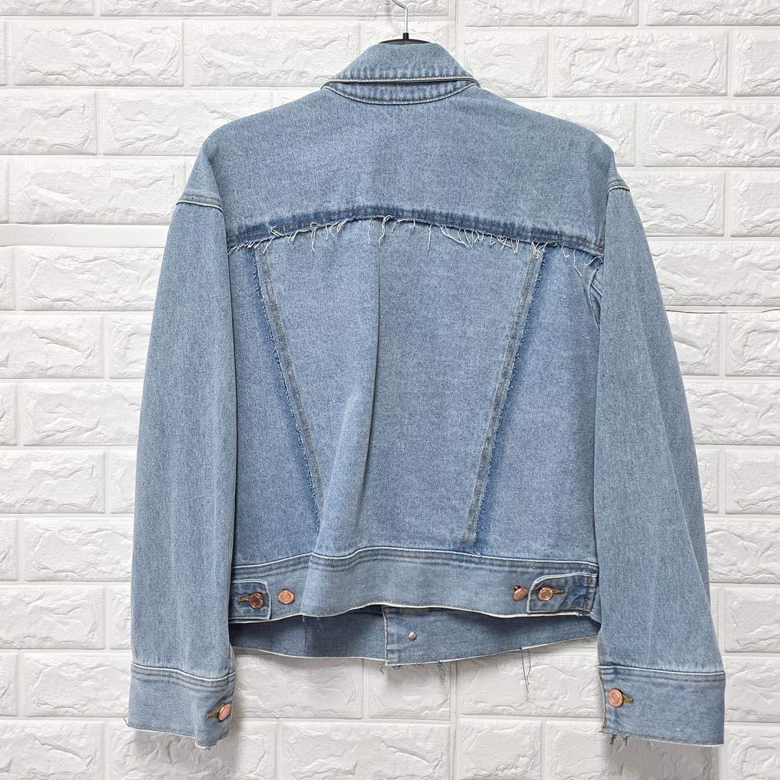 택포// 메종마레 청자켓 데님 자켓 L 상품이미지4