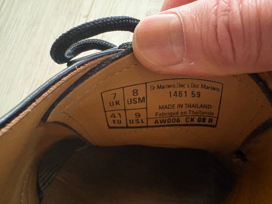 닥터마틴 1461 3홀 스무스 260 상품이미지7