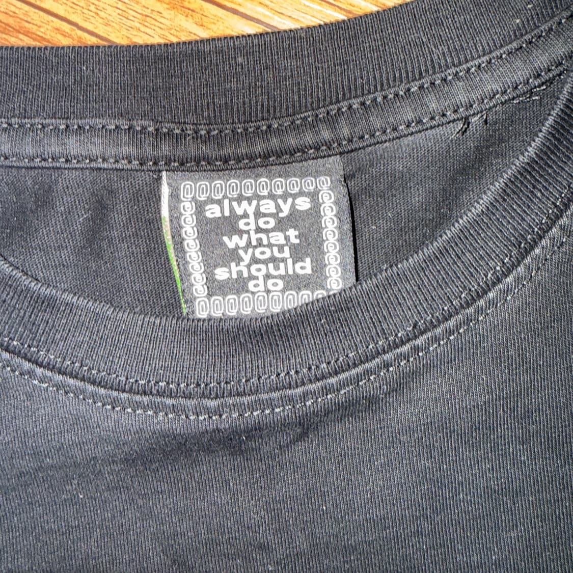 AlwaysDoWhatYouShouldDo 반팔 티셔츠 상품이미지5