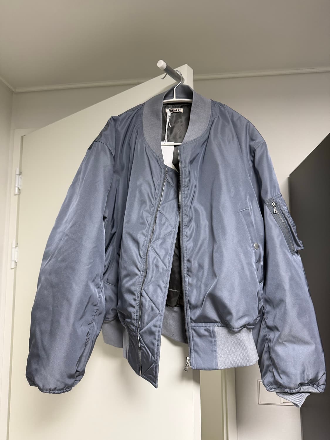 26ss 오라리 SILK TWILL Flight Blouson 5사이즈 상품이미지2