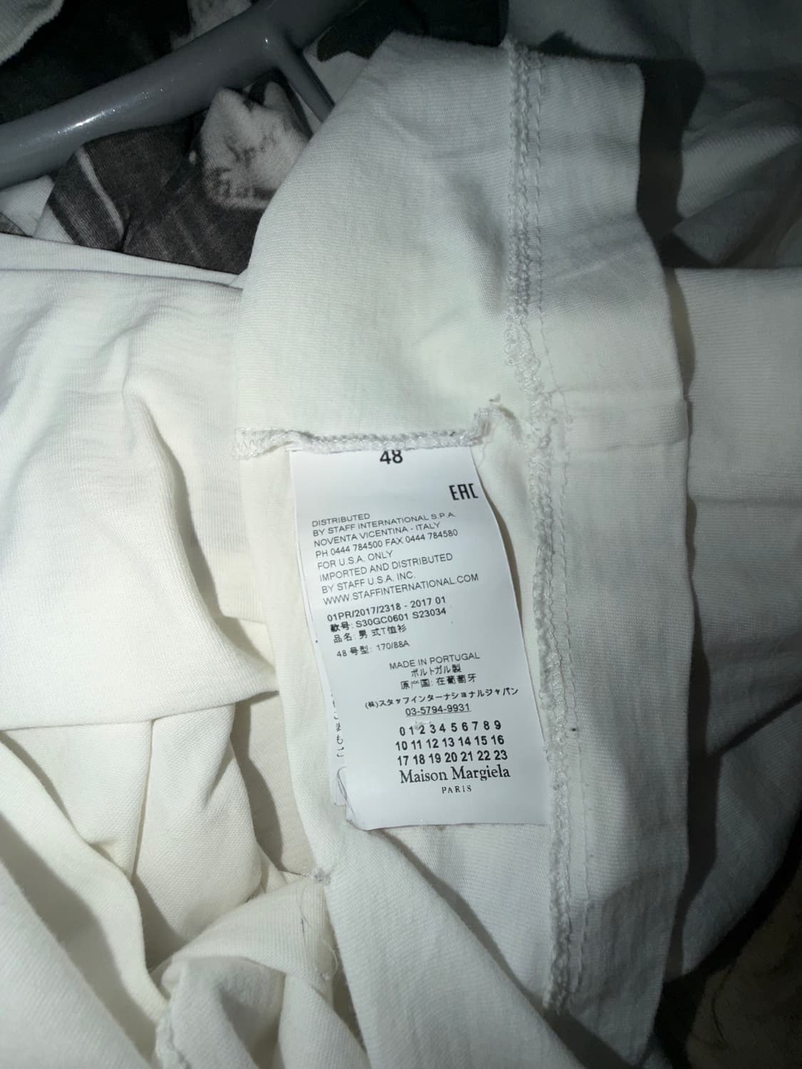 Maison Margiela 마틴 마르지엘라 아트워크 프린팅 백스티치 상품이미지5