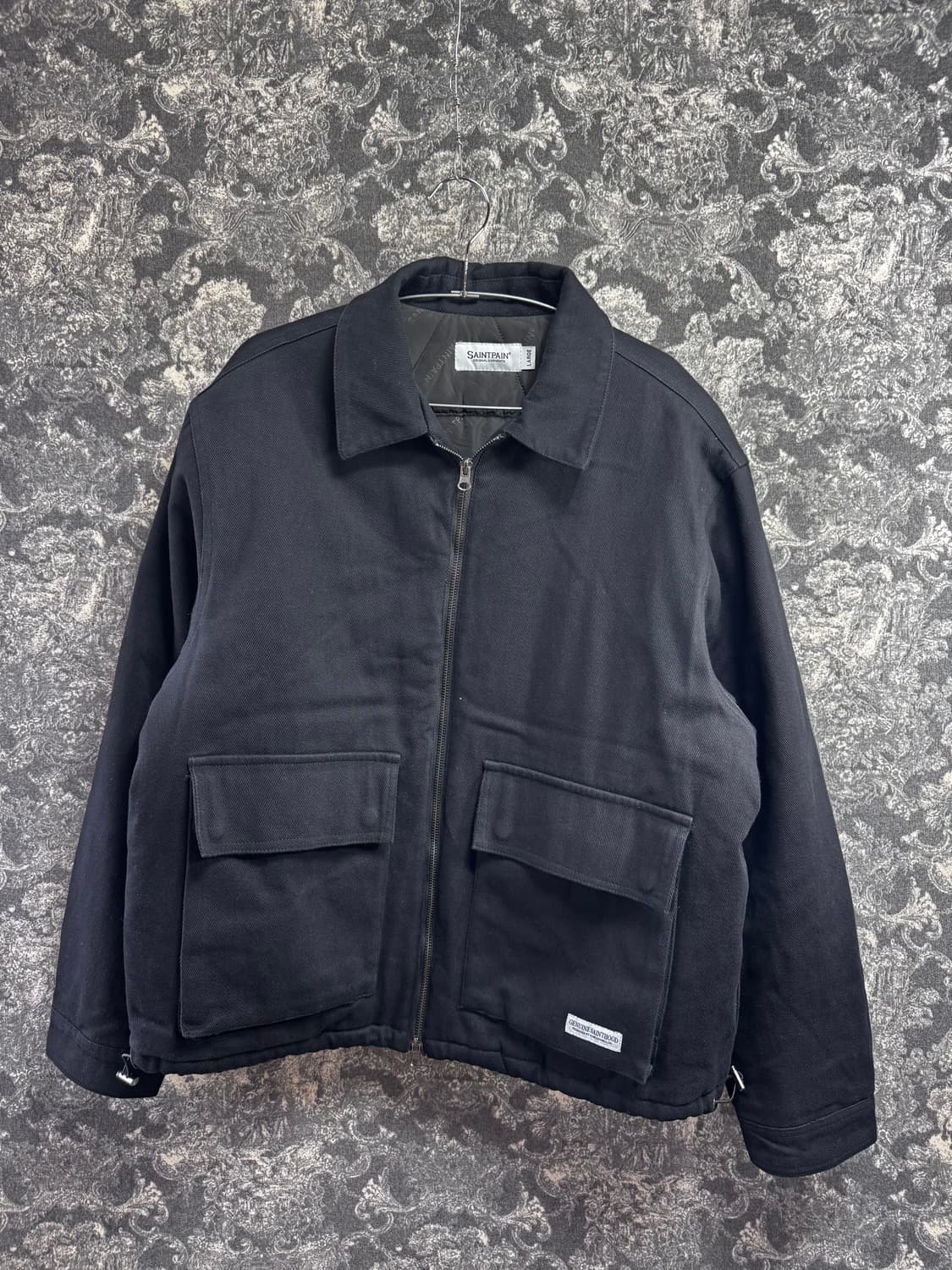 saintpain 세인트페인 누빔 코튼 블루종 상품이미지3