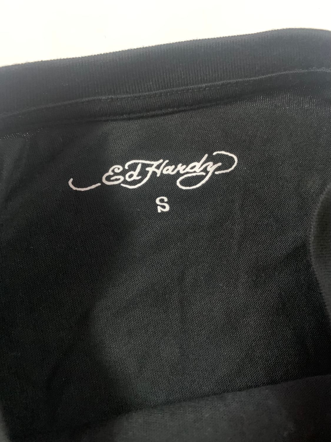 [새제품] 에드하디 블랙 롱슬리브 크롭탑 상품이미지4