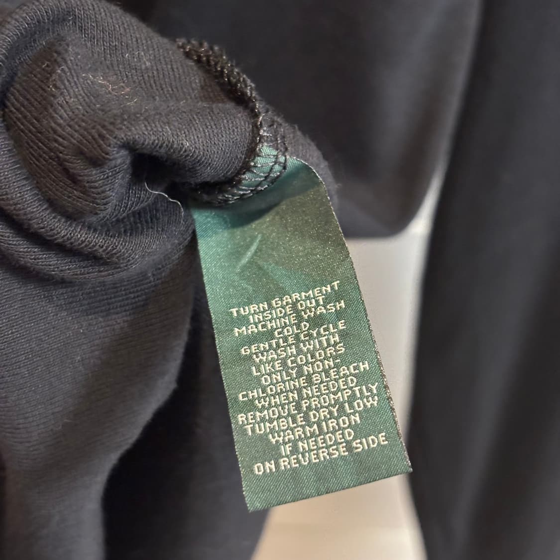 랄프로렌 그린라벨 반집업 숄카라 티셔츠 M 상품이미지6