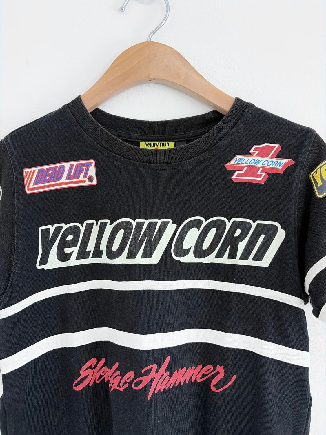 YELLOW CORN racing sport t-shirt 상품이미지2
