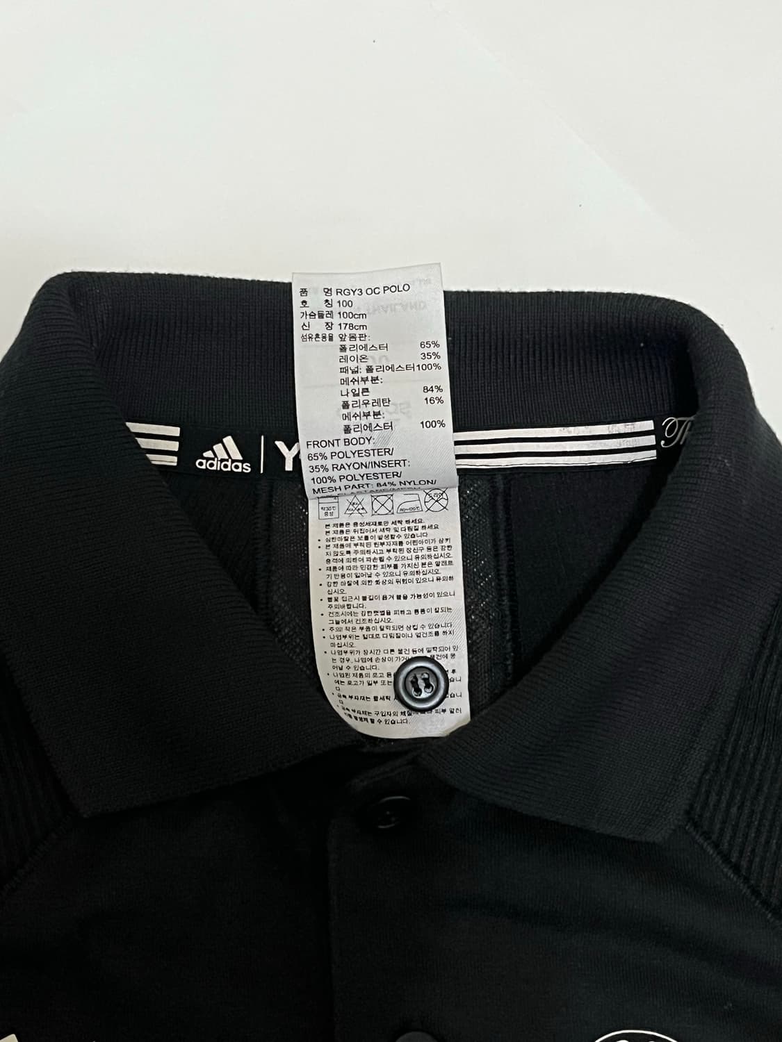 Y-3 X ROLAND GARROS 폴로티 100 상품이미지5
