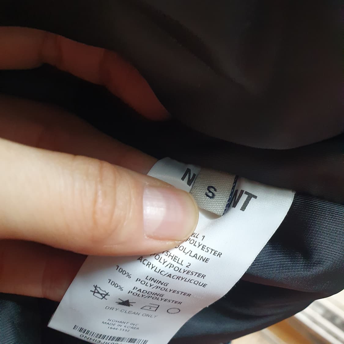 노앙 뽀글이 코트 S 상품이미지9