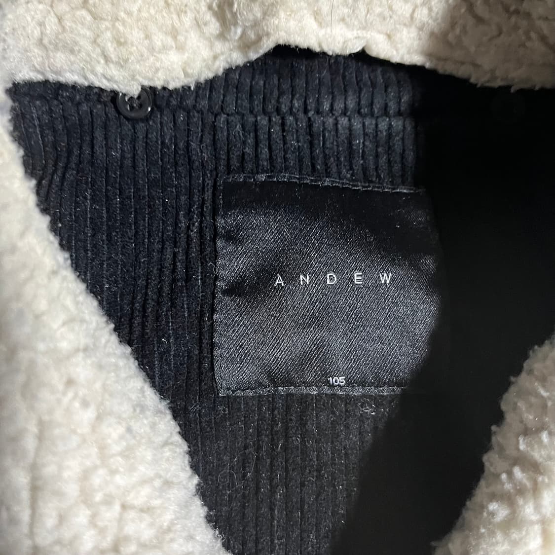 [L] ANDEW 앤듀 양털 코듀로이 자켓 상품이미지4
