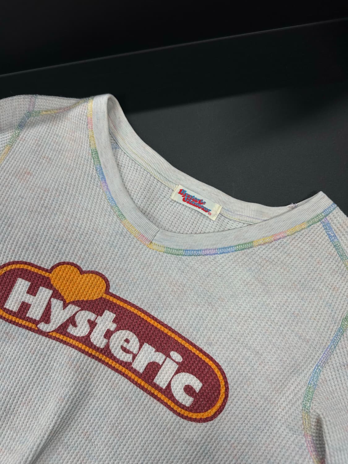 히스테릭 글래머 슬림핏 글리터 골지 니트 상품이미지4