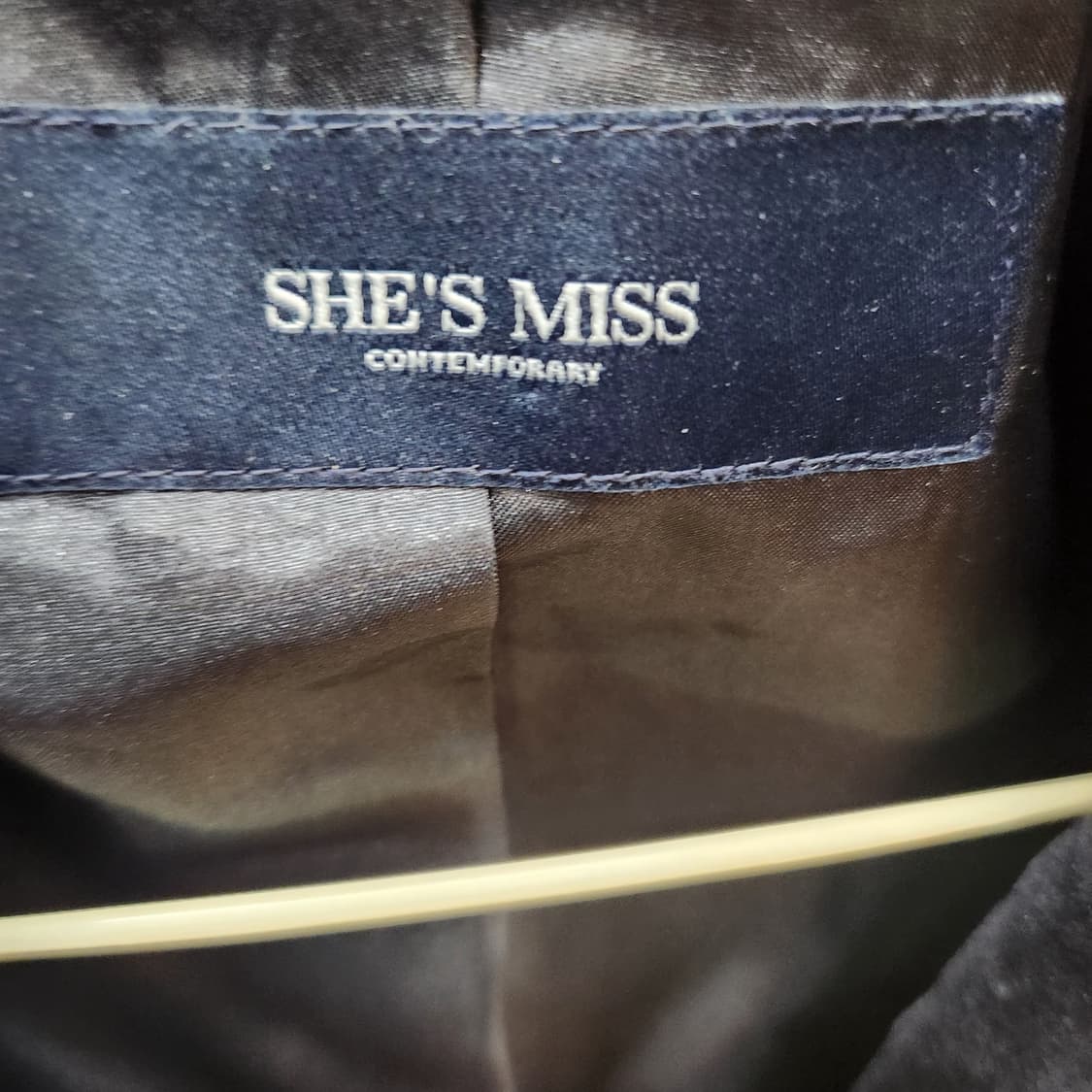 쉬즈미스 벨벳 블레이저 자켓 55(S) 상품이미지5