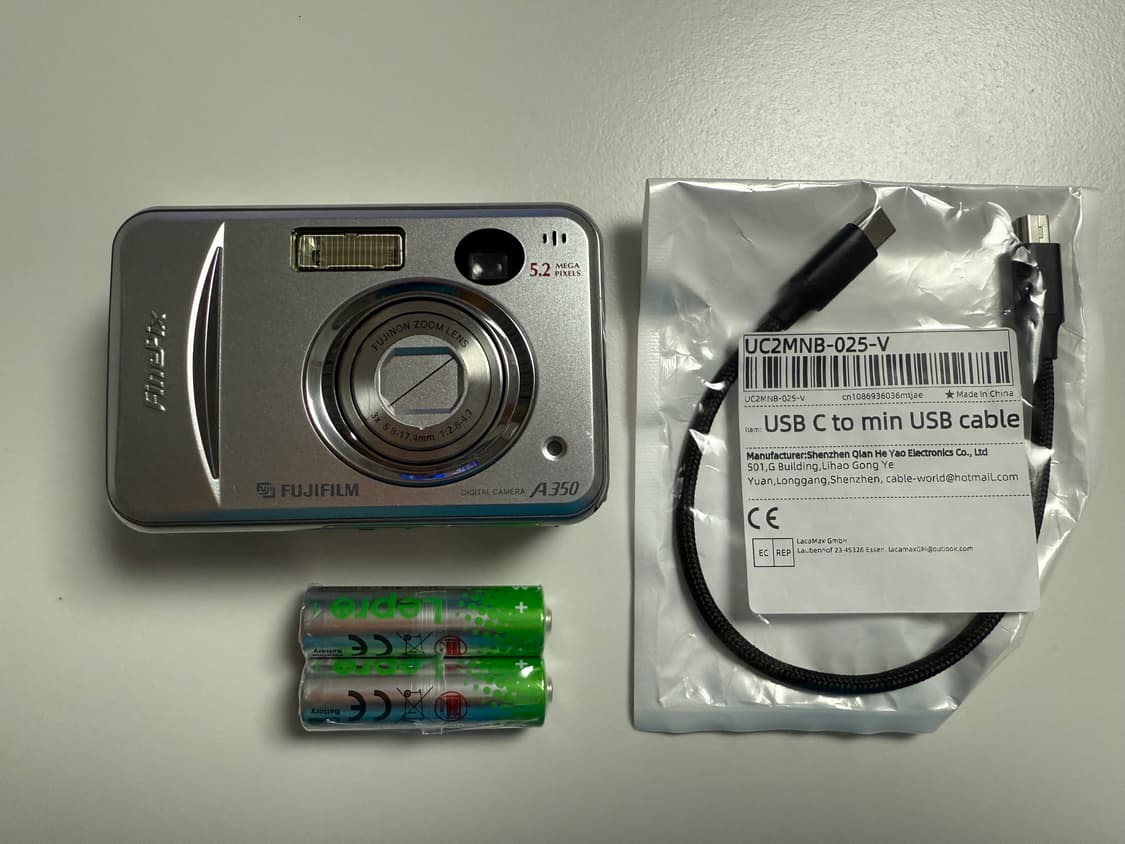 작례O,Y2K)후지 파인픽스 FUJI FinePix A350 빈티지 디카 상품이미지1