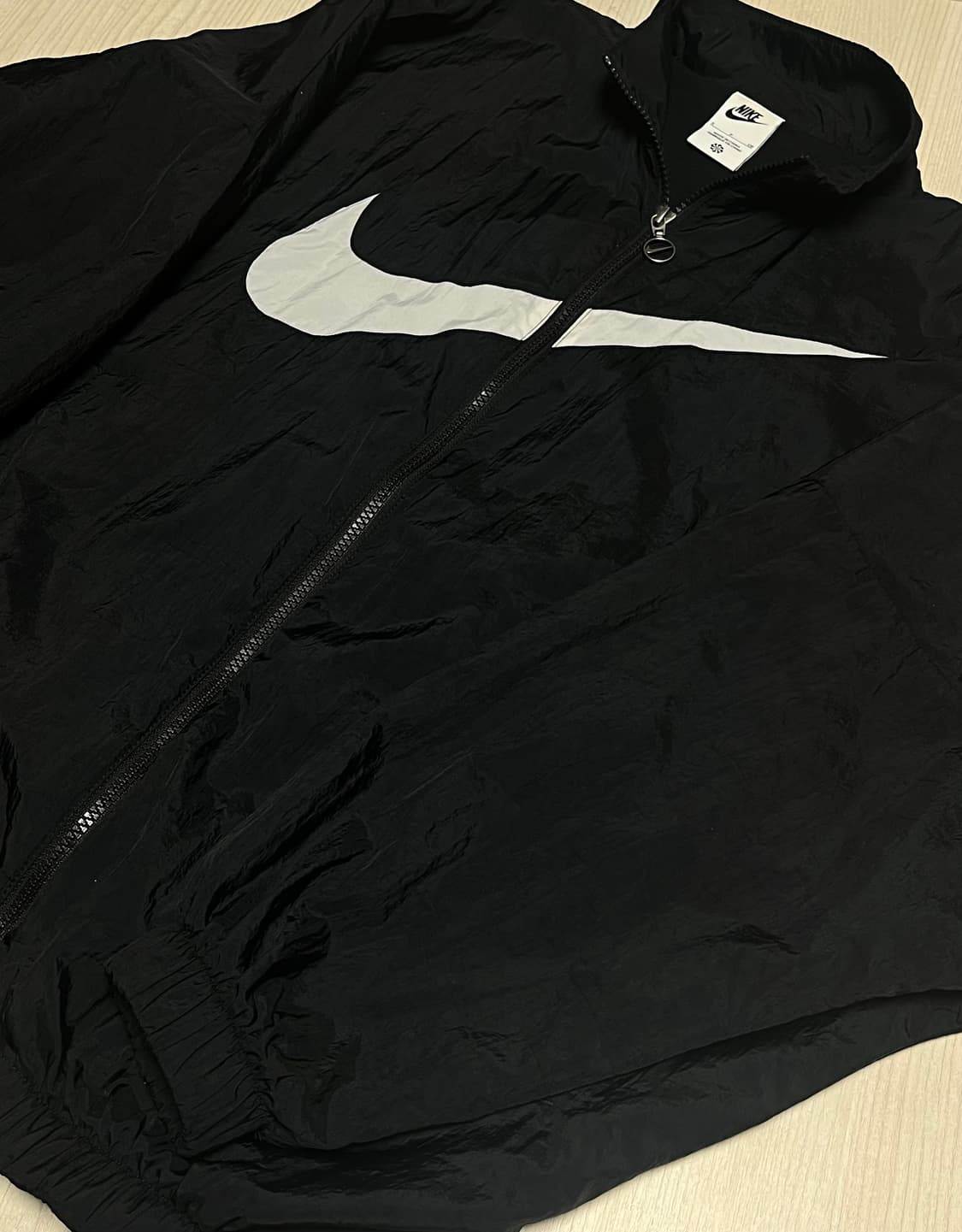 나이키 NSW 에센셜 우븐자켓 블랙 상품이미지3