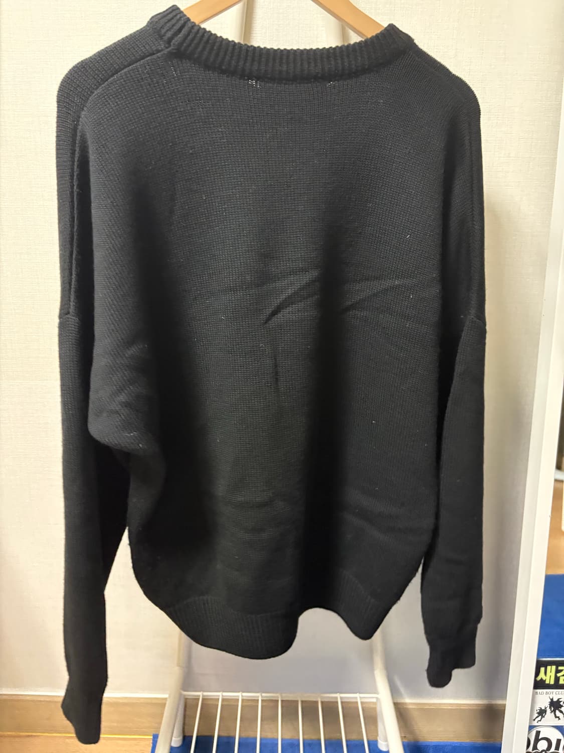 032c 셀피 니트 블랙 상품이미지2