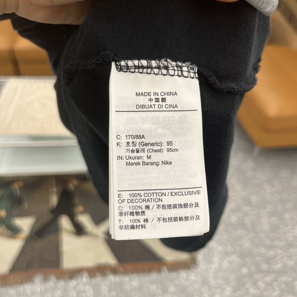나이키 NRG 빈티지 캐주얼 펑크 터틀 프린팅 반팔티 M C12585 상품이미지6