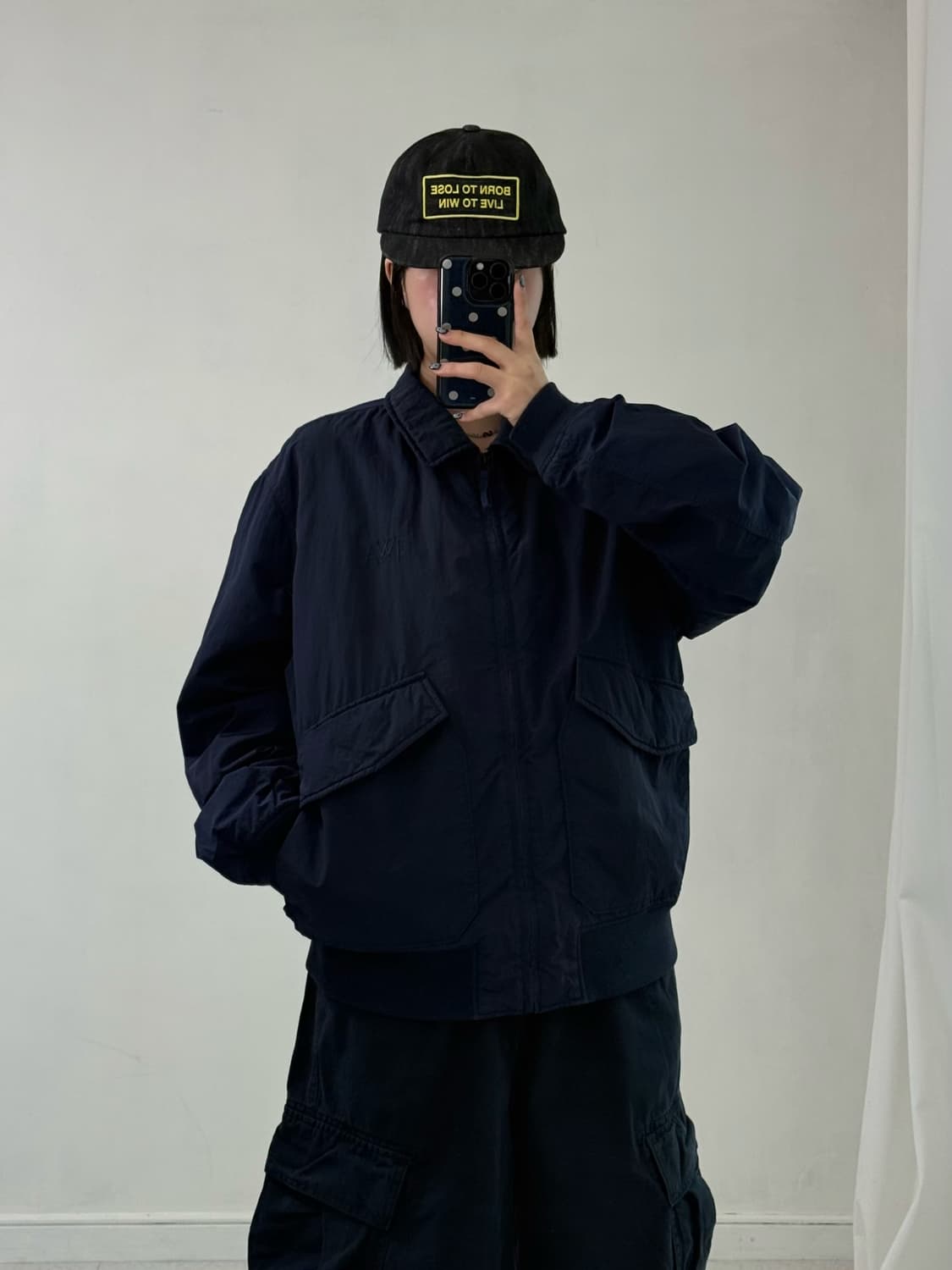 Jwanderson x uniqlo 네이비 자켓 상품이미지1