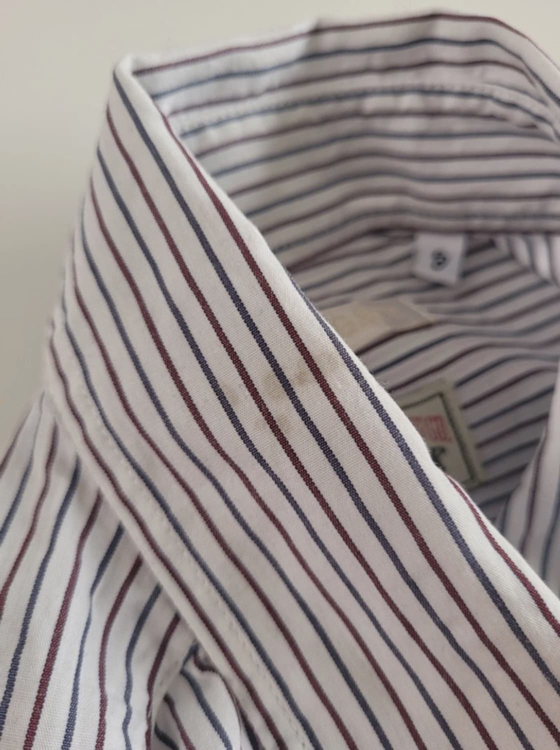 아워레가시 x 스투시 워크숍 버튼 오버사이즈 스트라이프 셔츠 S 상품이미지9