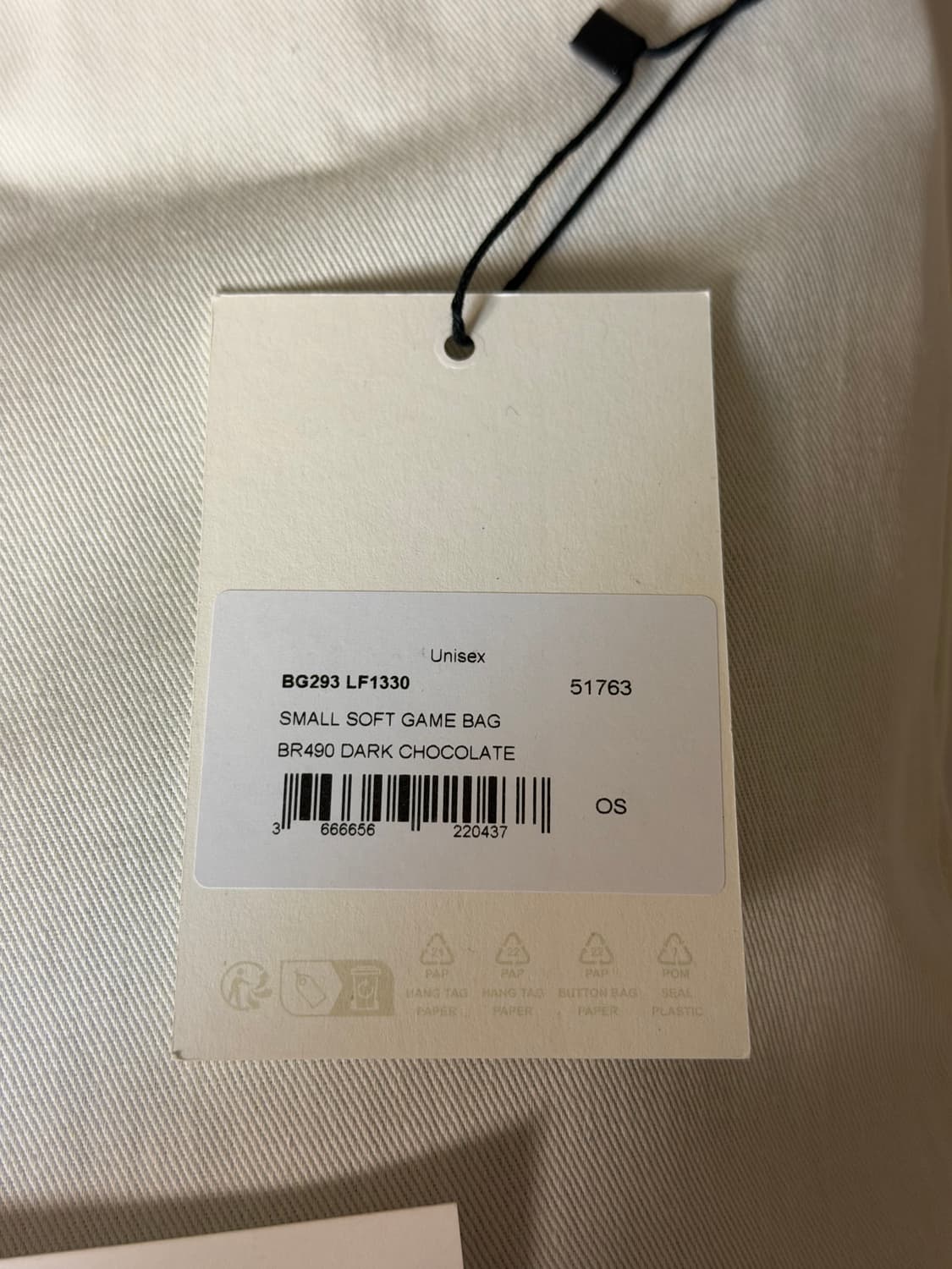 르메르 소프트게임백 스몰 다크초코 상품이미지10