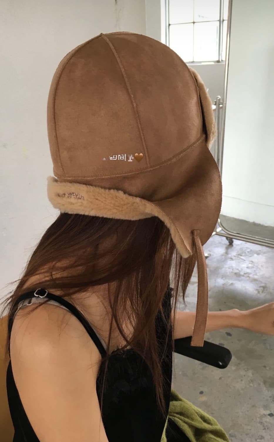 브리드 스웨이드 모자 상품이미지1