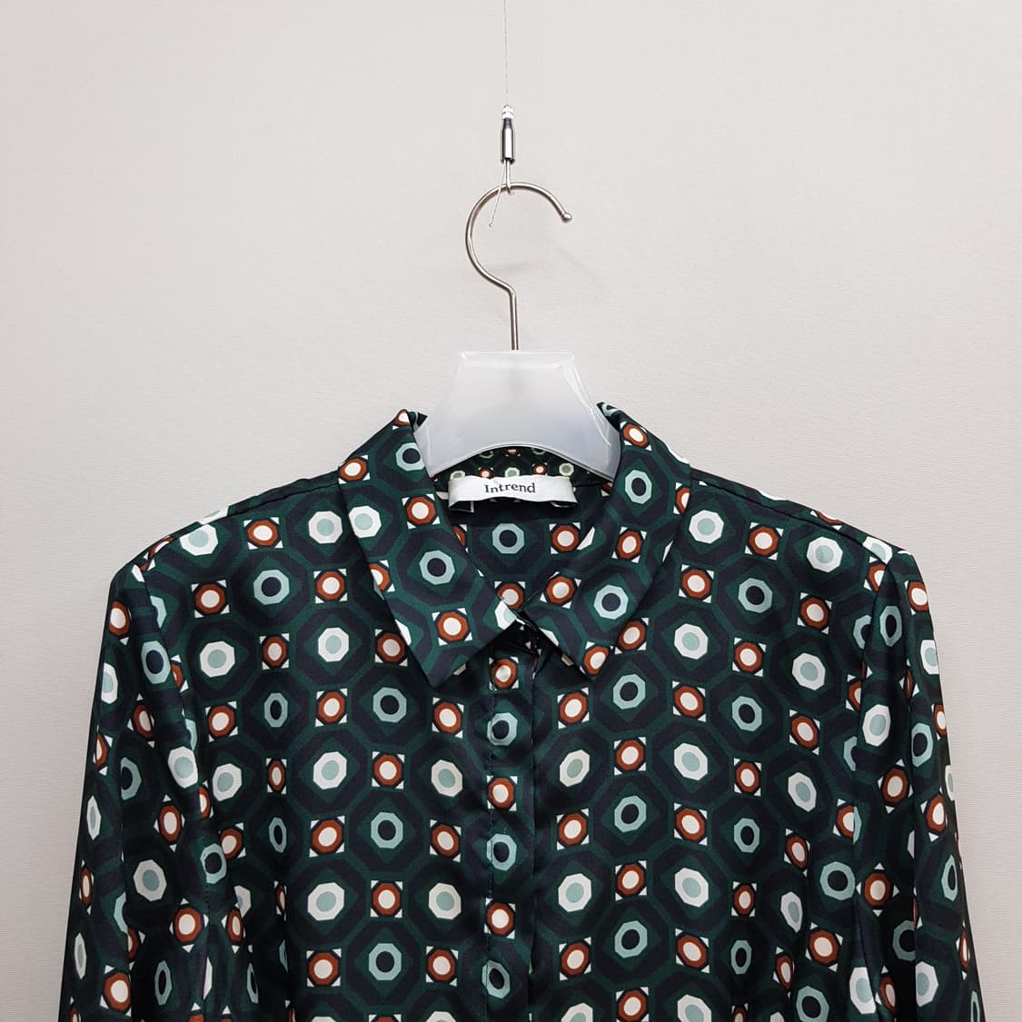 인트렌드 막스마라 셔츠형 벨티드 롱 원피스 IT44사이즈 상품이미지2