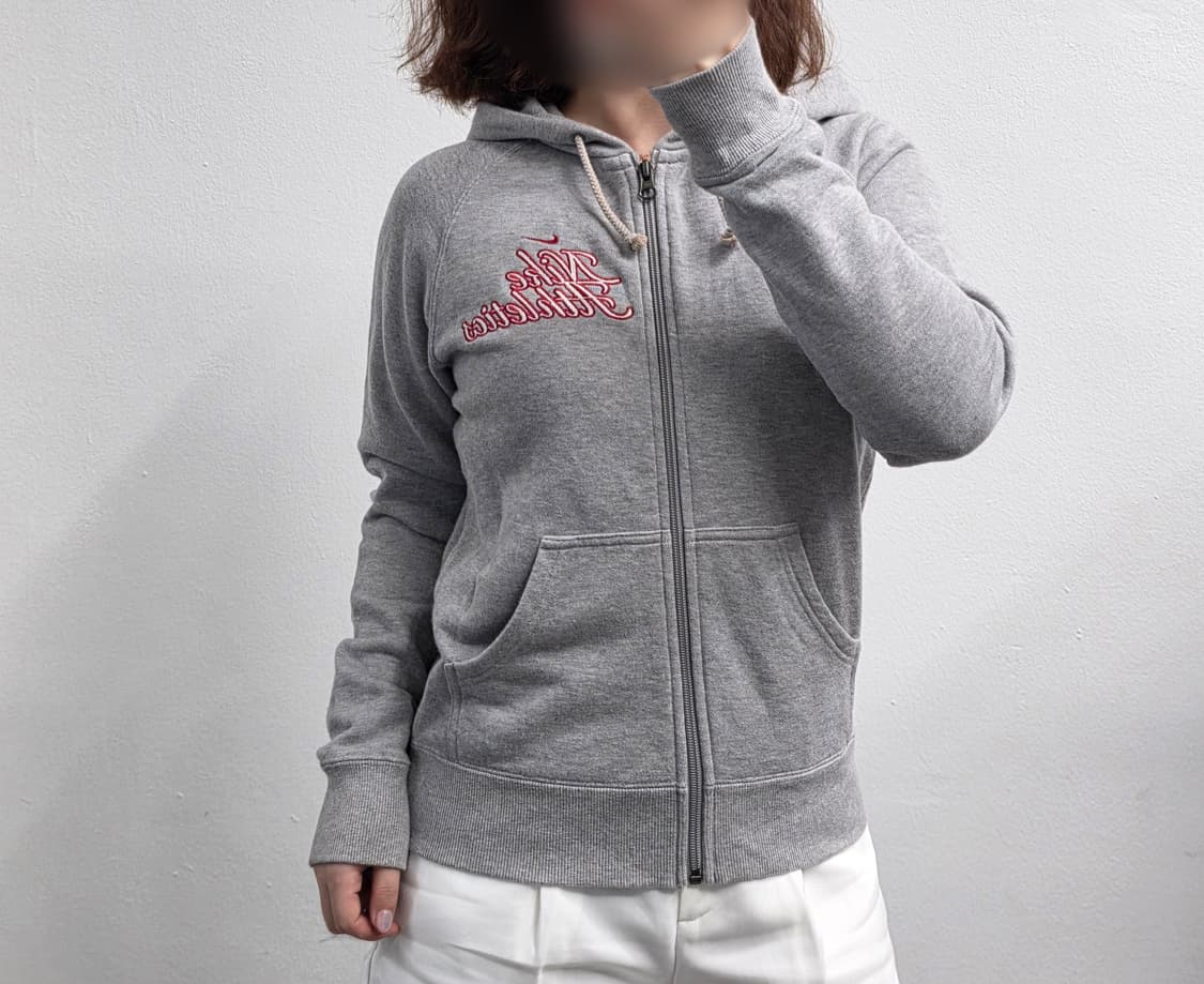 [프립]나이키 후드집업 그레이 상품이미지2