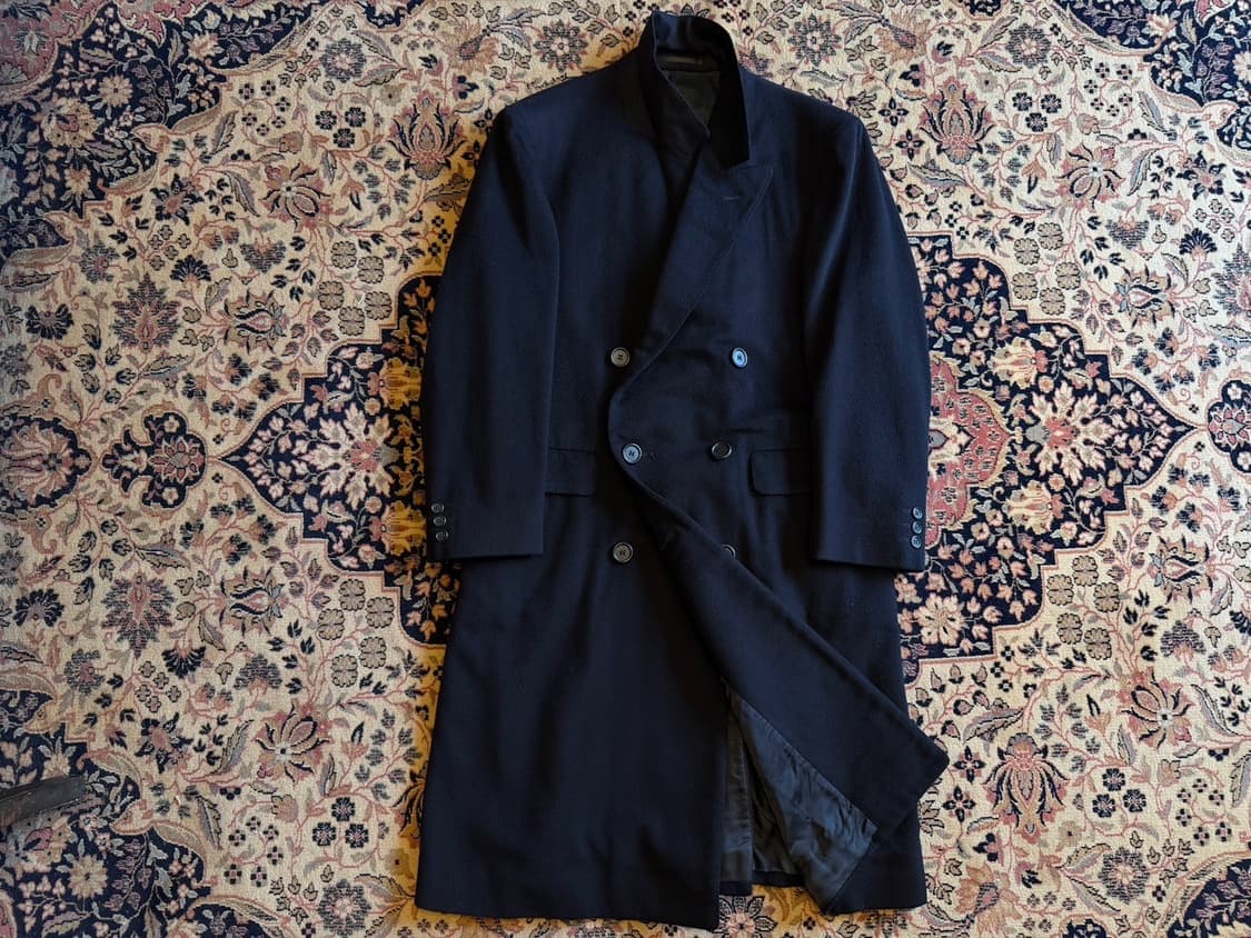 Burberry 버버리 헤비 캐시미어 더블 브레스티드 코트 100~103 상품이미지4