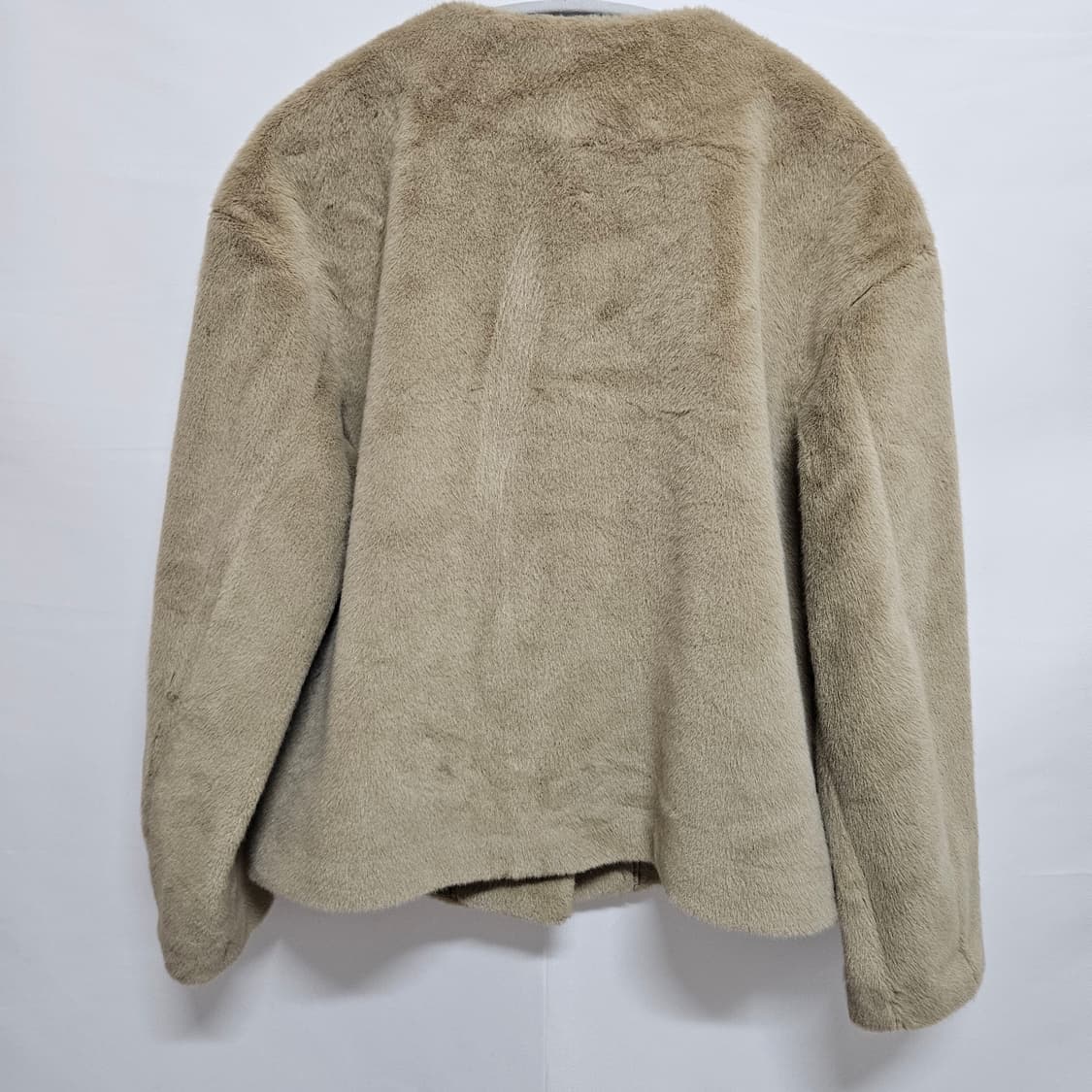 유니클로 알파카 퍼 자켓 M 상품이미지5