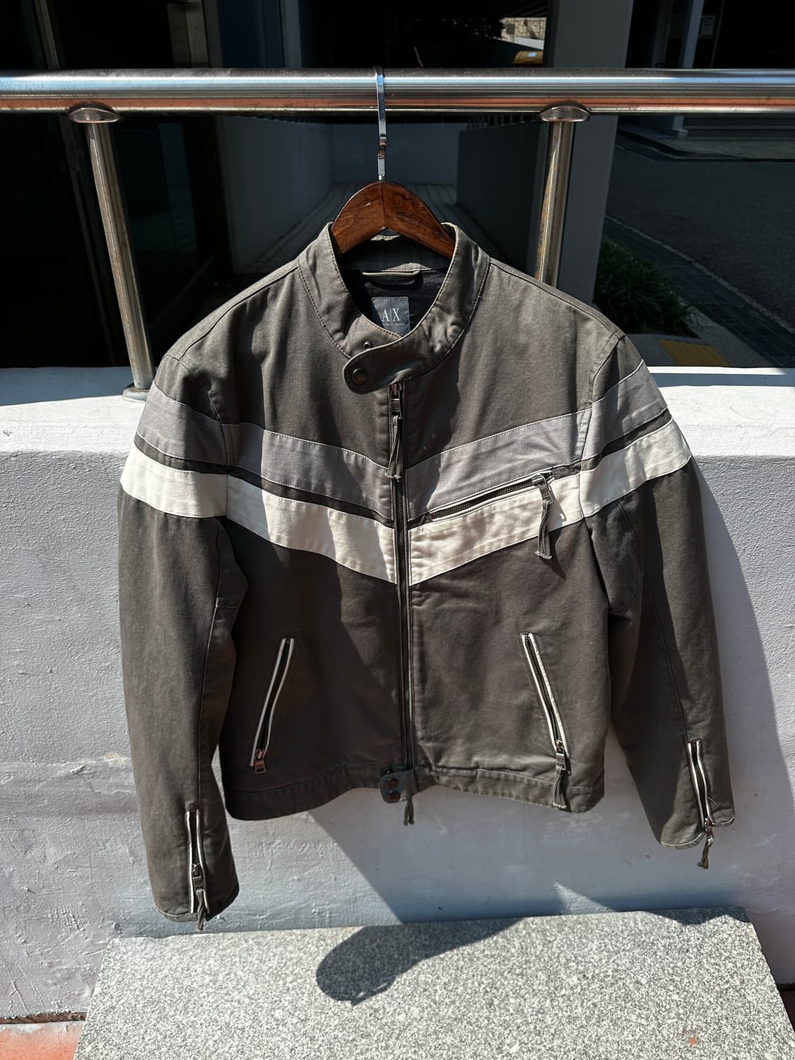 A|X Armani Exchange 바이커 자켓 상품이미지1