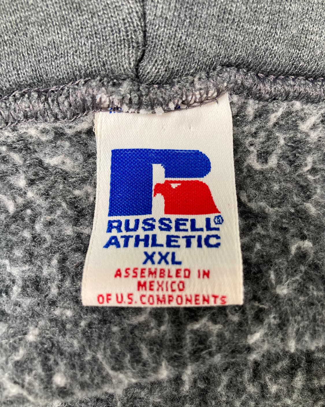 90s Russell Zip Up Hoodie (charcoal) 상품이미지3