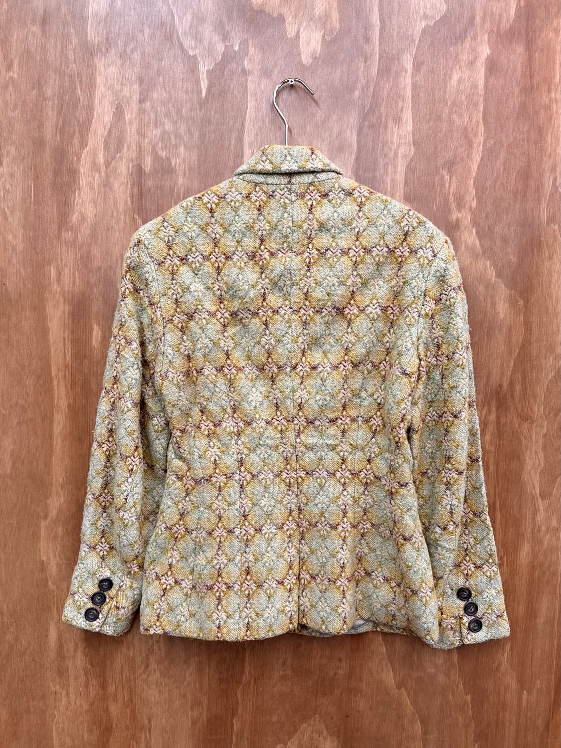 Dries Van Noten 드리스반노튼 울 자카드 자켓 상품이미지5