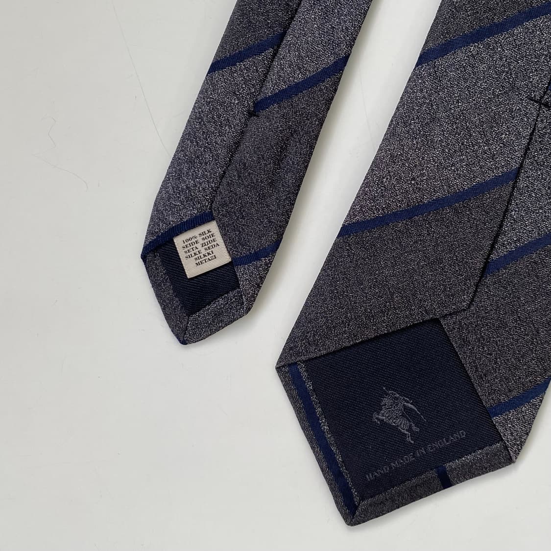 버버리 심플로고 명품 정품 넥타이 (Burberry) 상품이미지5