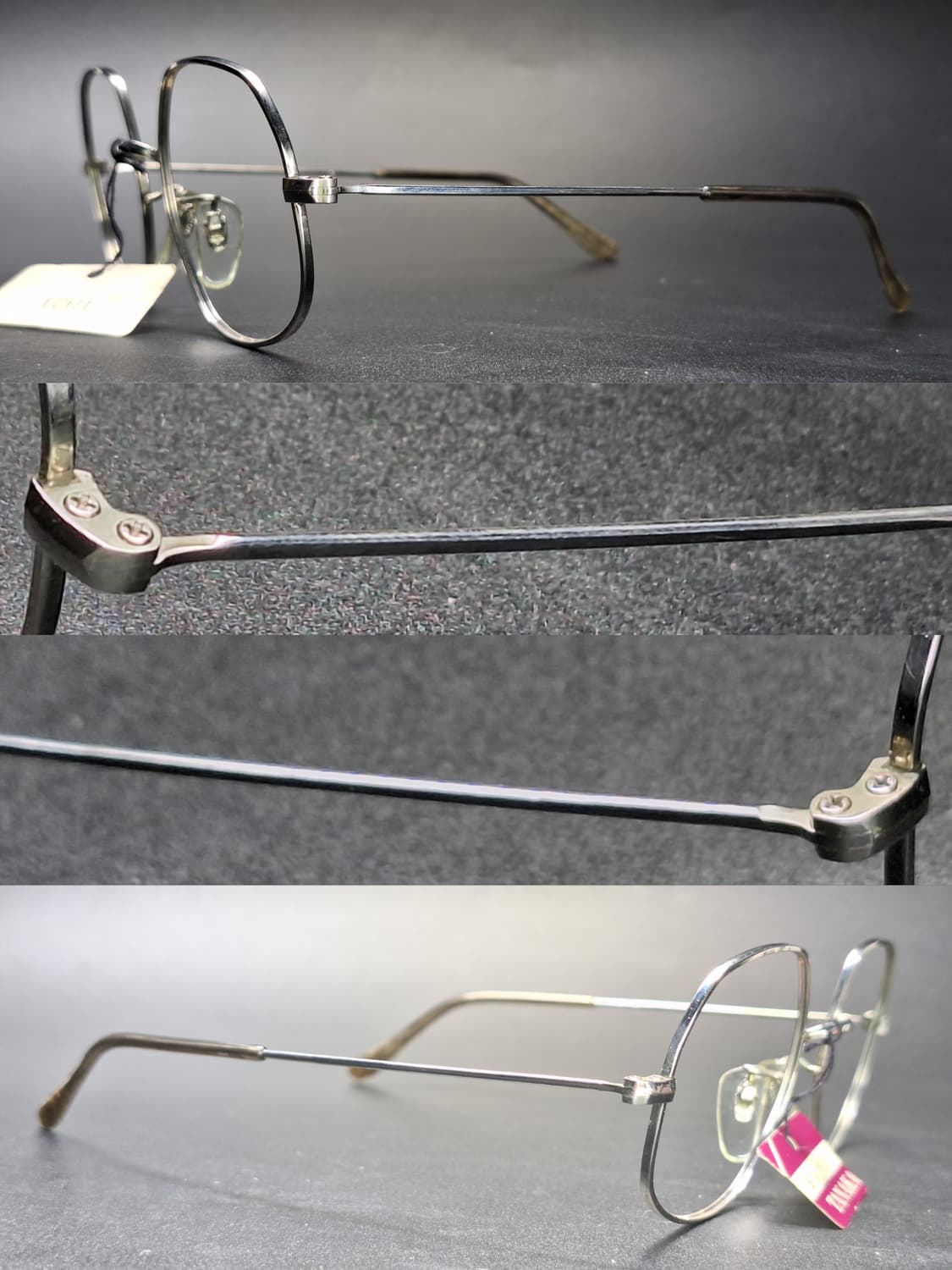 90s 일본제 빈티지 데드스톡 미사용/50mm 안경테 Long-Lok 상품이미지4
